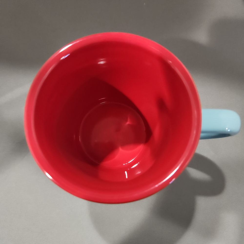 Hallmark Red and Blue Cheer Mug - Picture 7 of 8